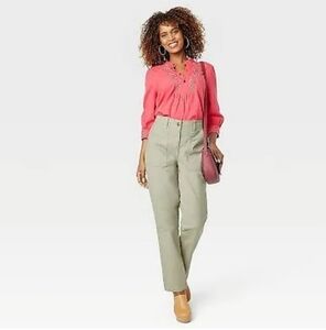 Knox Rose Straight Leg Pants (Size L)